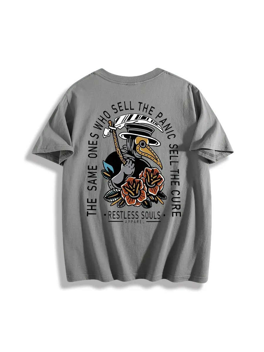 Mystic Creature Quote Themed Graphic T-Shirt