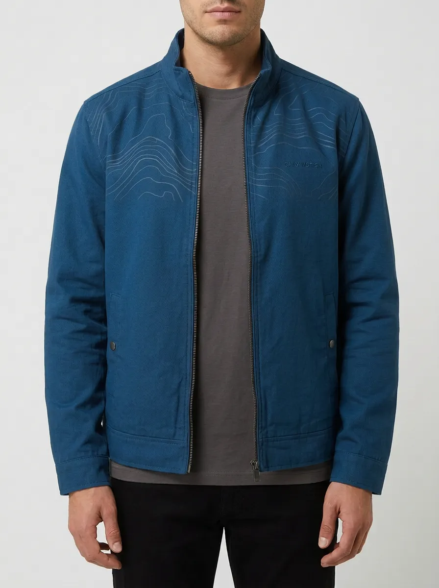 Topographic Map Jacket