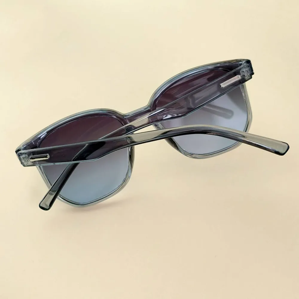 Rounded Square Frame Sunglasses