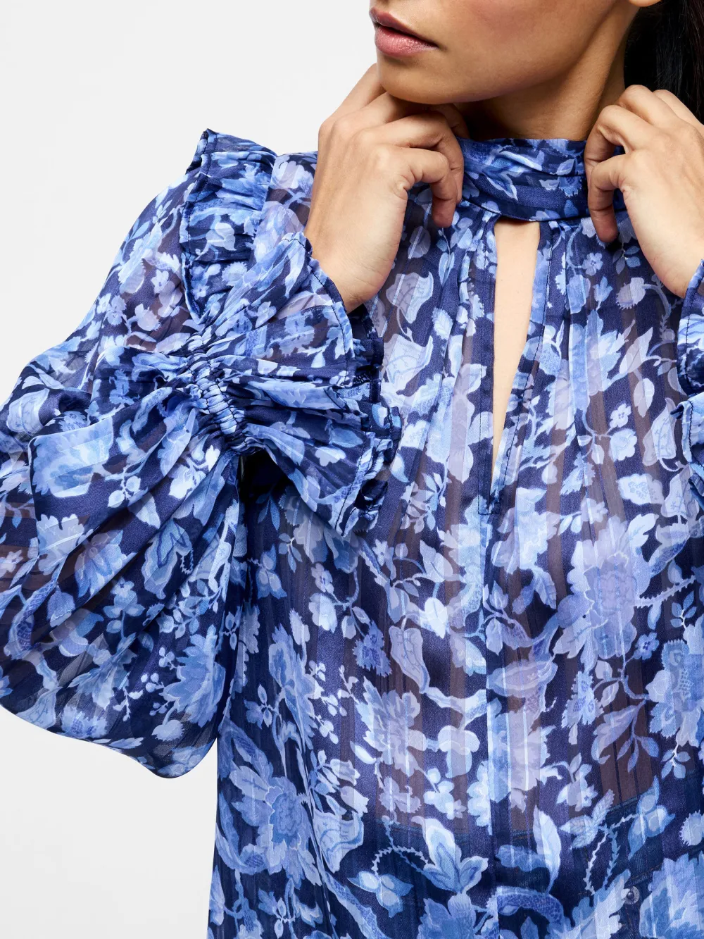 Breathable Fashion Turtleneck Printed Shirt