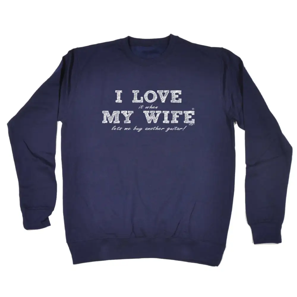 Guitar Habit Graphic Sweatshirt