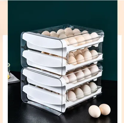 Double Layer Egg Storage Drawer