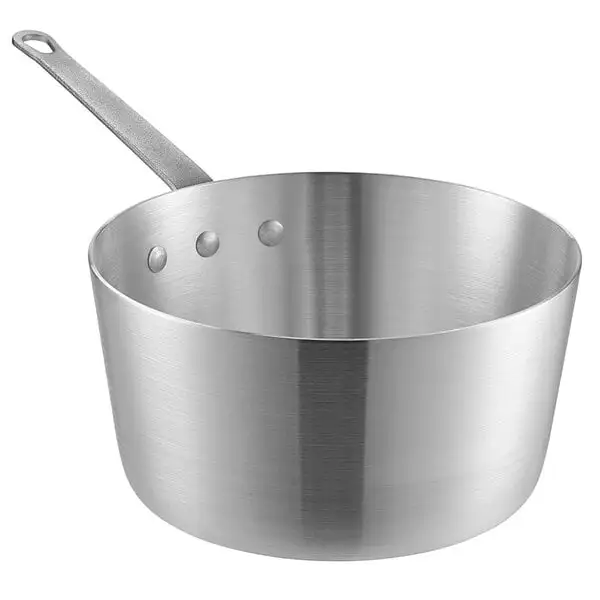 Low-Profile Tapered Aluminum Sauce Pan