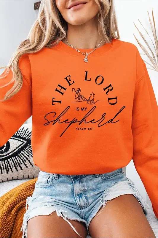 Layered Look Soft Graphic Pullover Sweatshirt