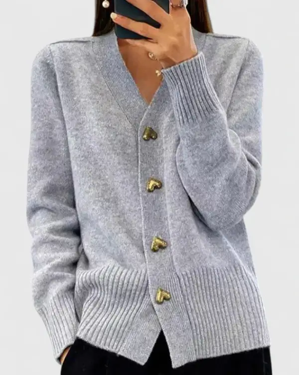 Sleek Relaxed Cardigan
