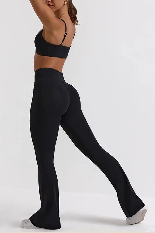 Roomy Wide Leg Pocket Everyday Leggings