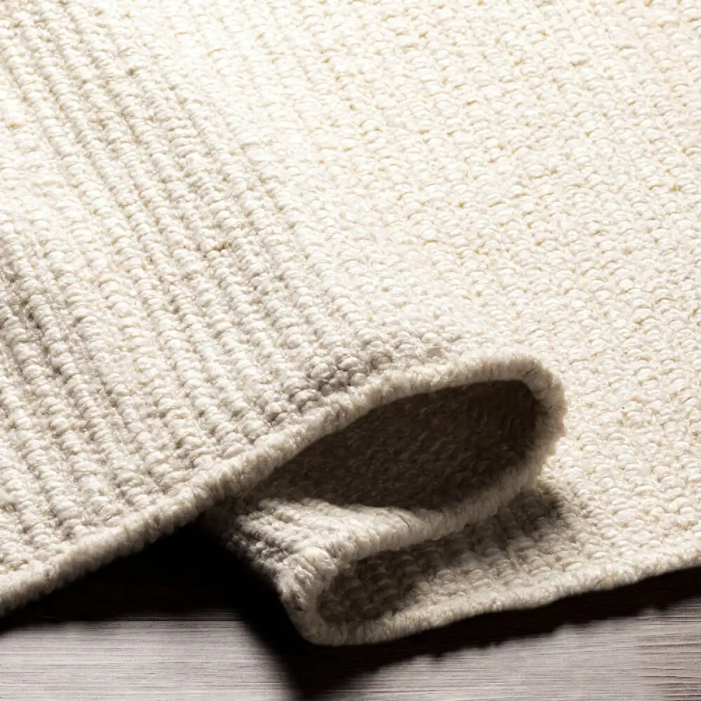 Hand-Woven Yarn Minimalist Carpet