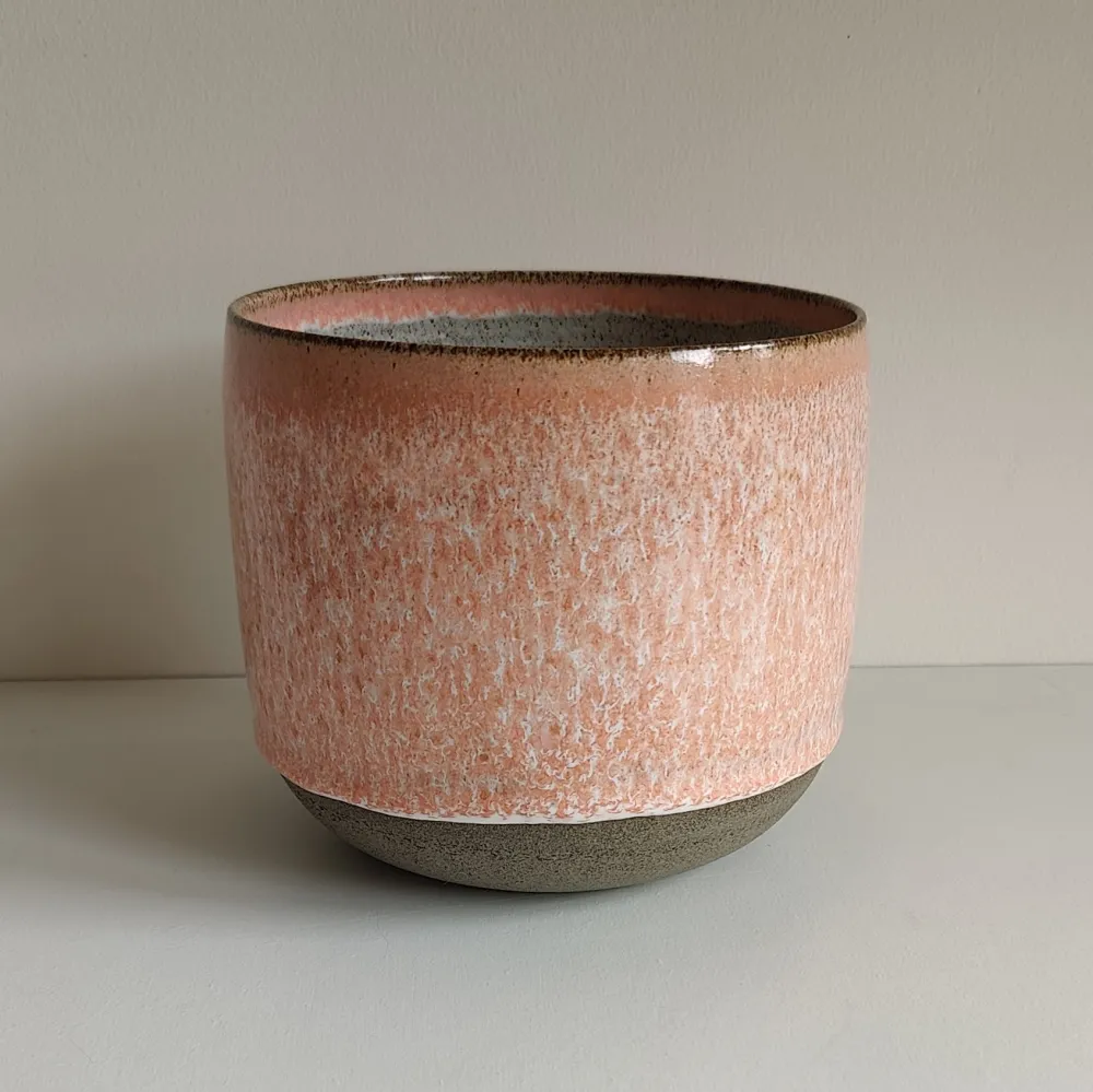 Hand Thrown Ceramic Plant Pot