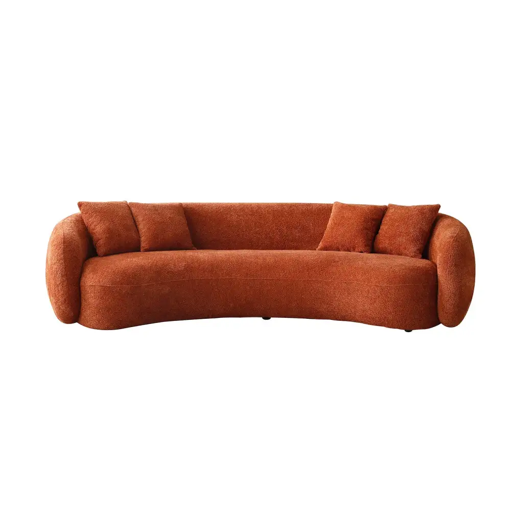 Contemporary Sectional Boucle Sectional Sofa