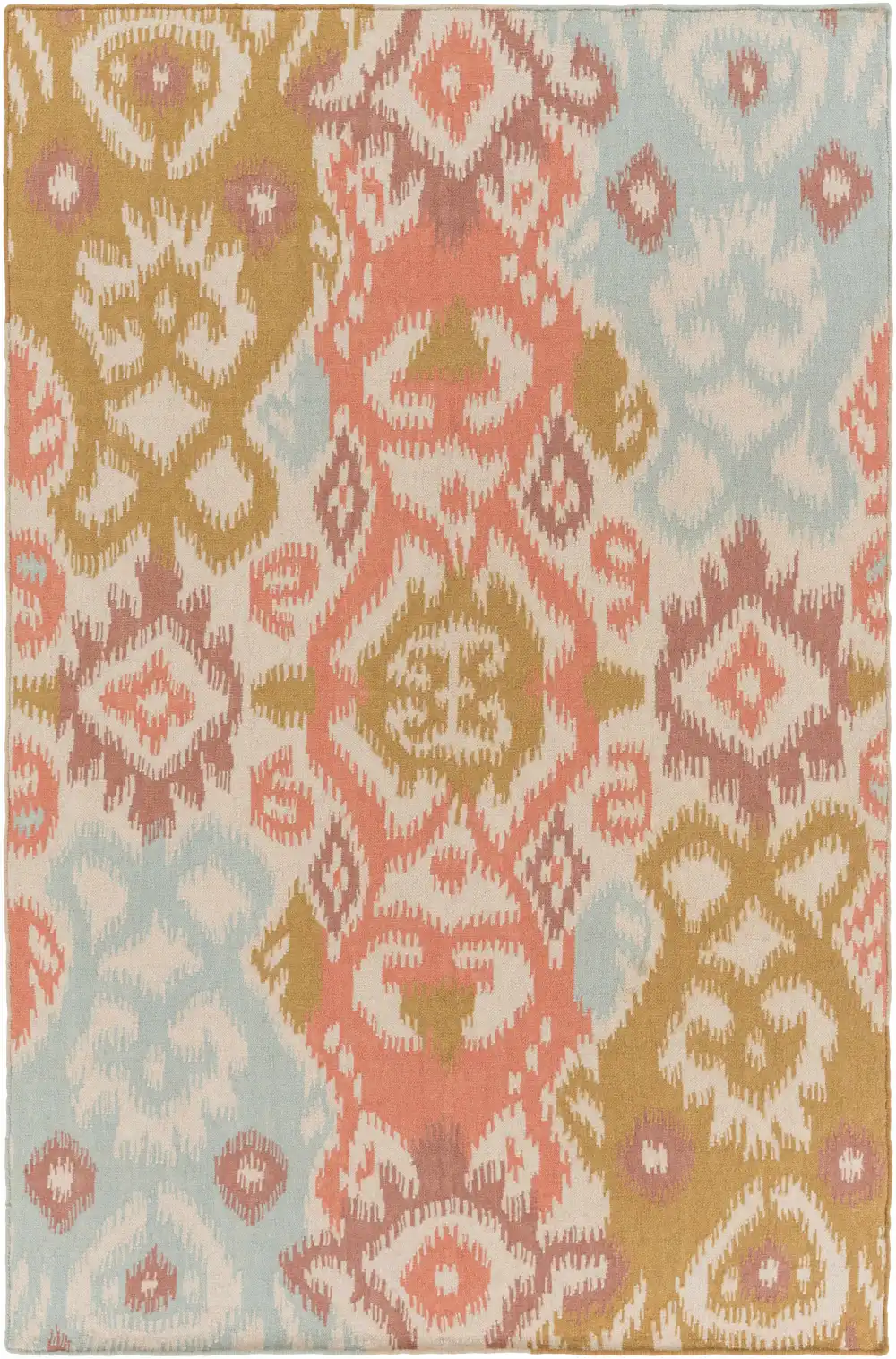 Contemporary Wool Area Rug Floor Accent