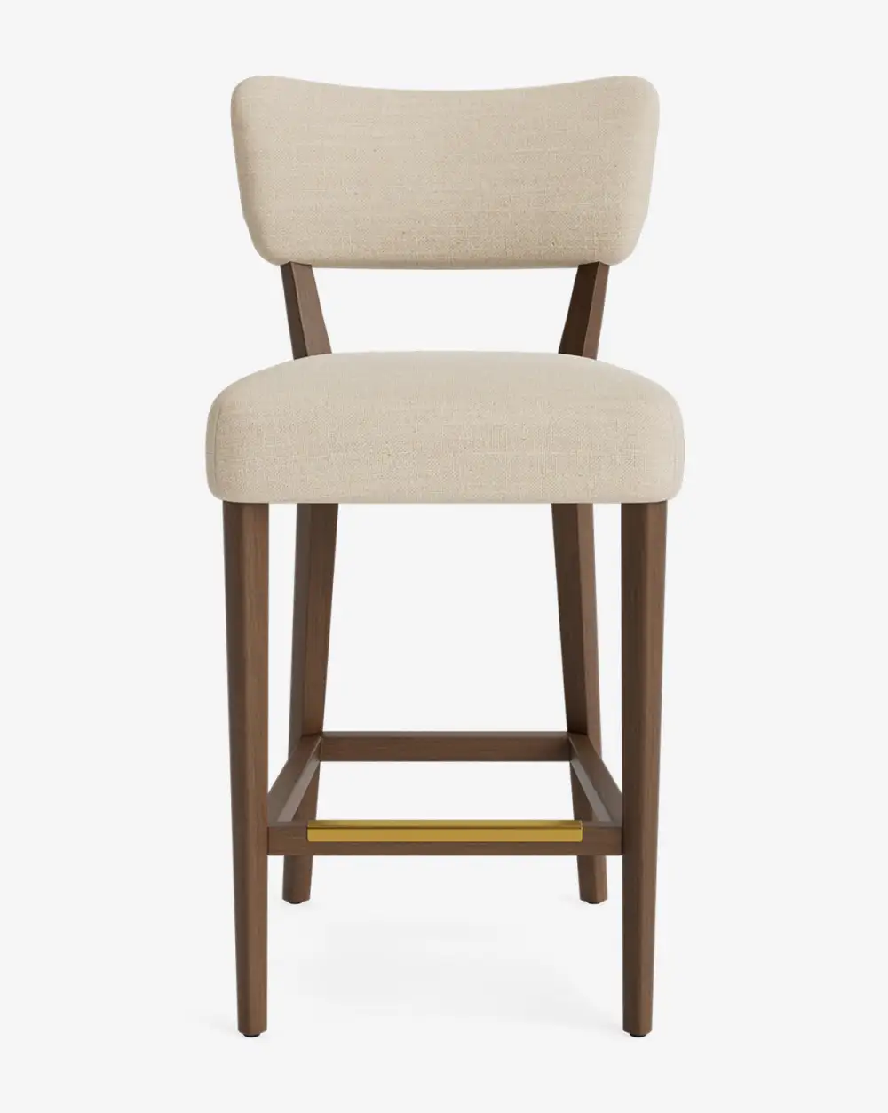Vintage-Inspired Velvet Stool