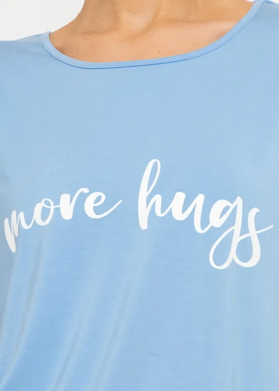 Light Blue Print Shirt