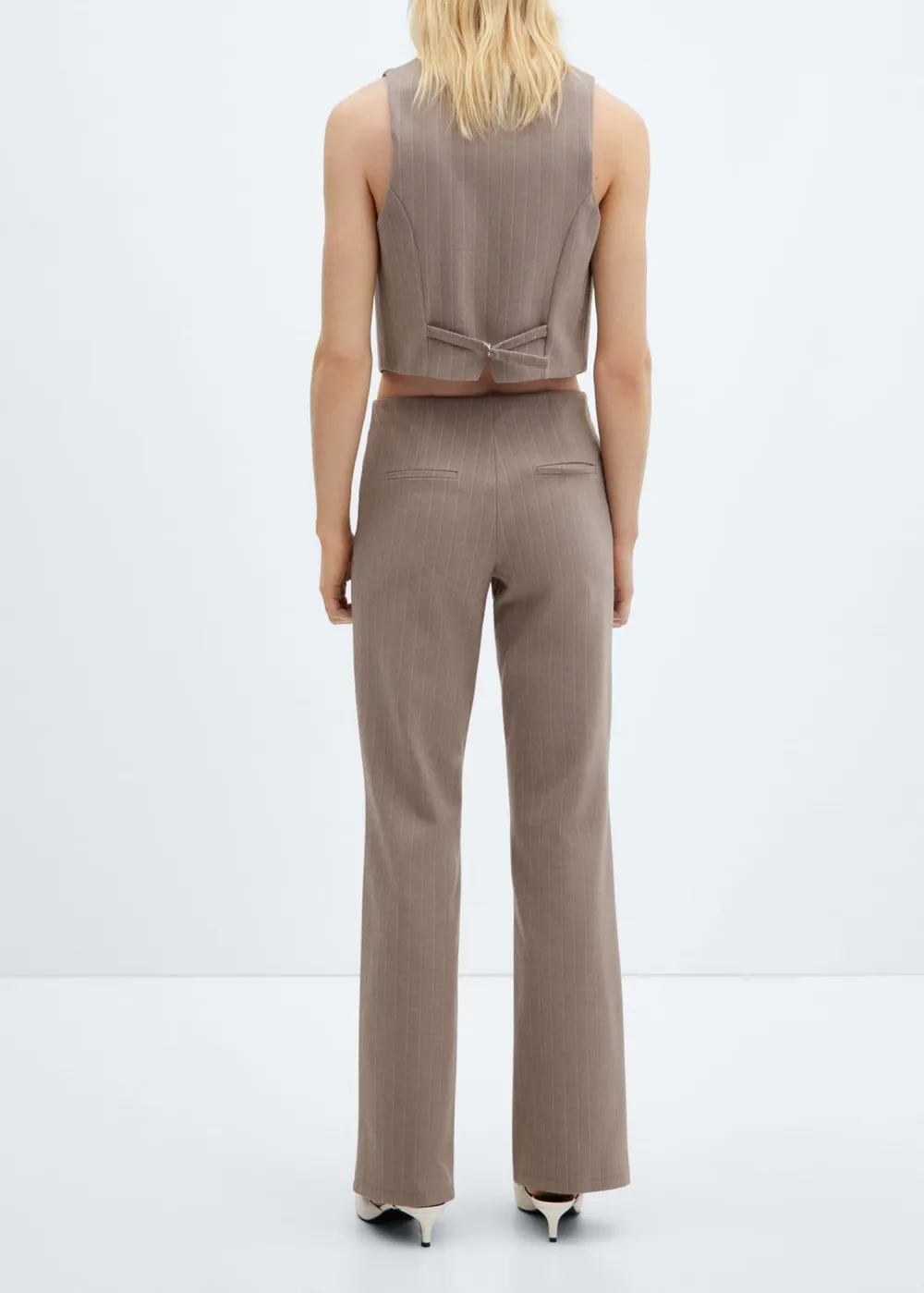 Straight Knitted Pants