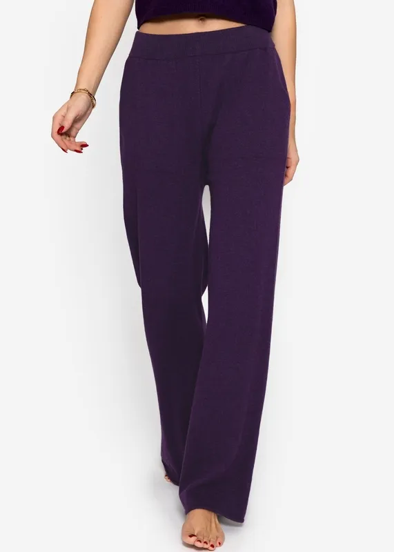 Purple Everyday Easy Pants