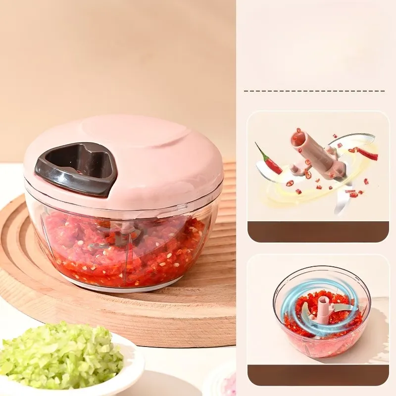 Manual Hand Pull Food Chopper