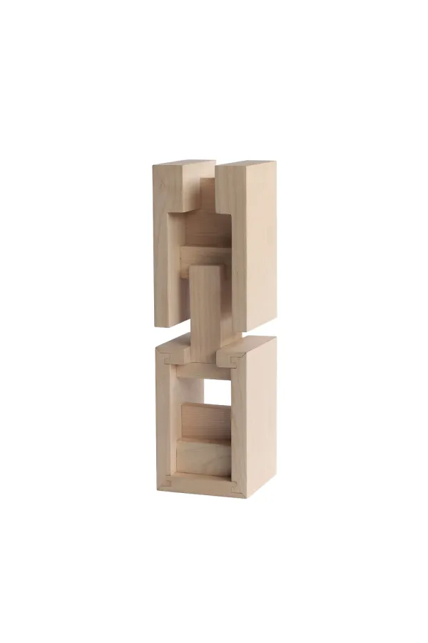Handcrafted Geometric Sculpture