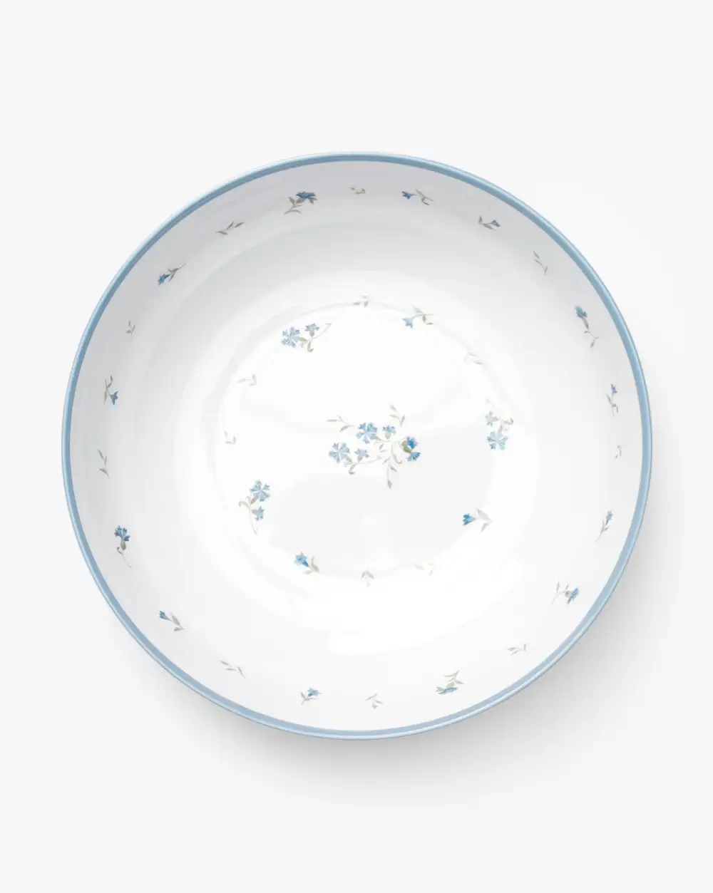 Scalloped Melamine Serving Bowl