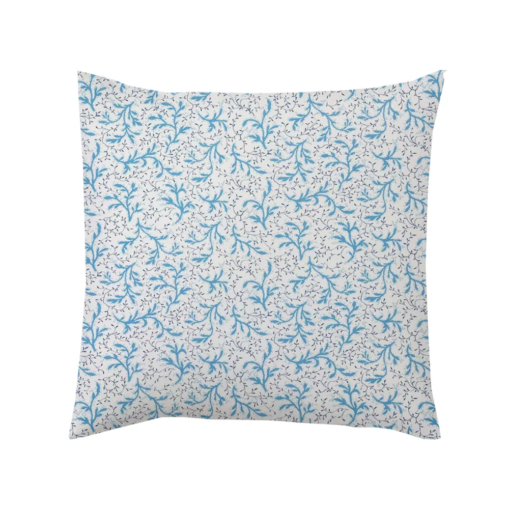 Vine Scroll Knife-Edge Throw Pillow