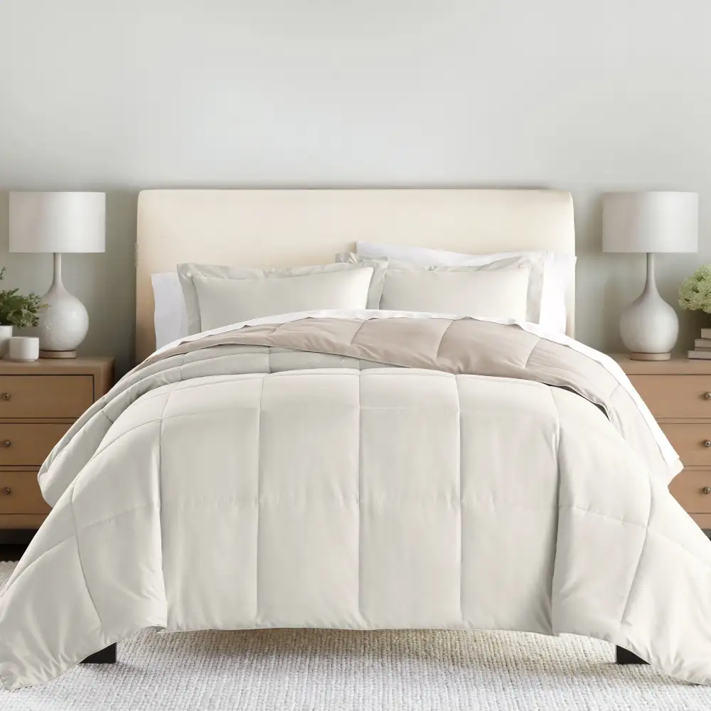Reversible Down Alternative Comforter Set