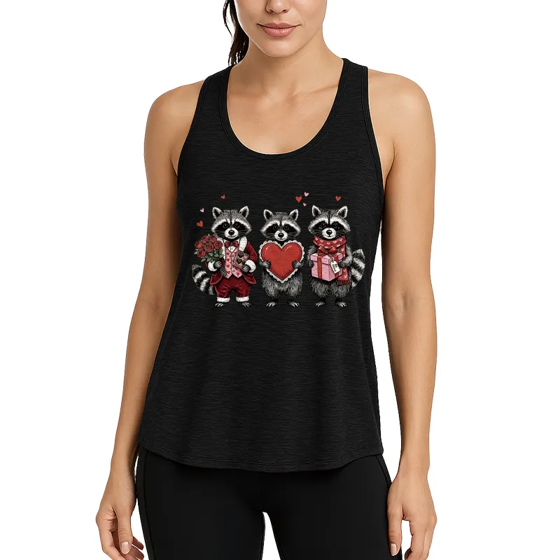 Raccoon Heart Athletic Tank