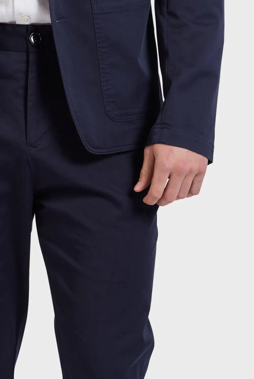 Slim Fit 5 Pocket Stretch Cotton Casual Pants
