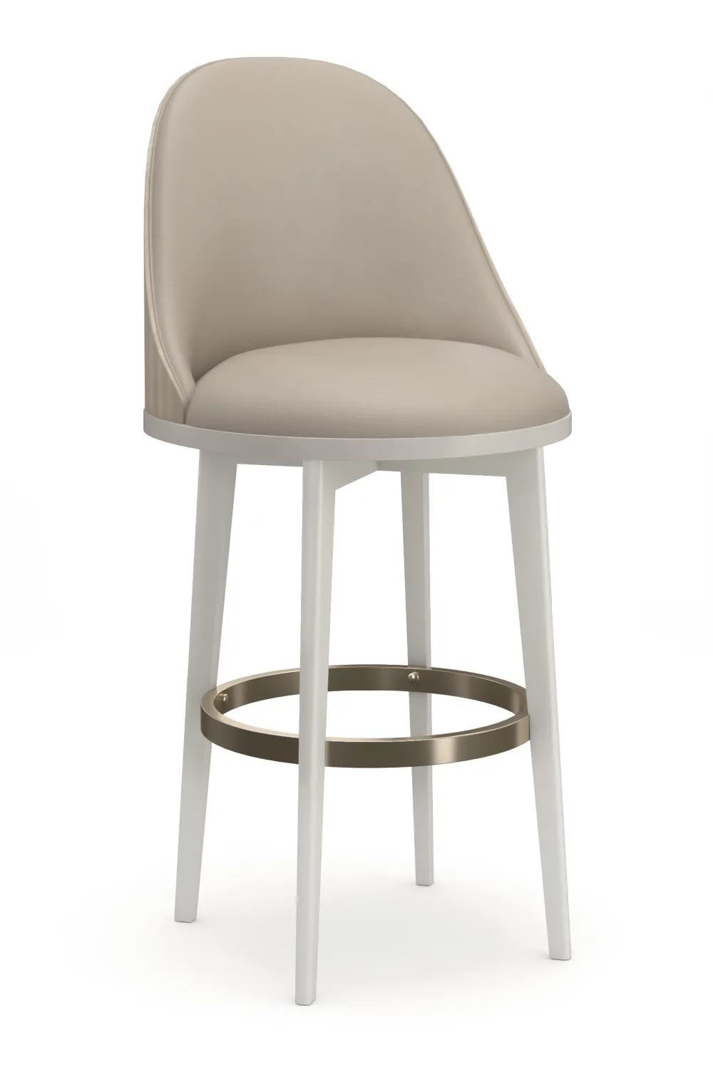 Minimal Fabric Bar Stool