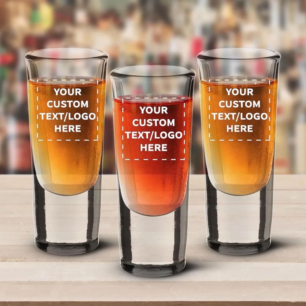 Custom 1.5 oz. Heavy Base Shot Glasses