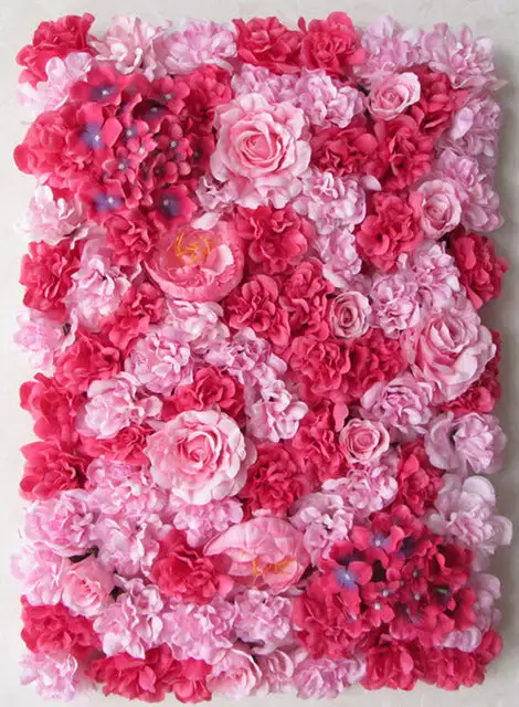 Artificial Flower Wall Panel