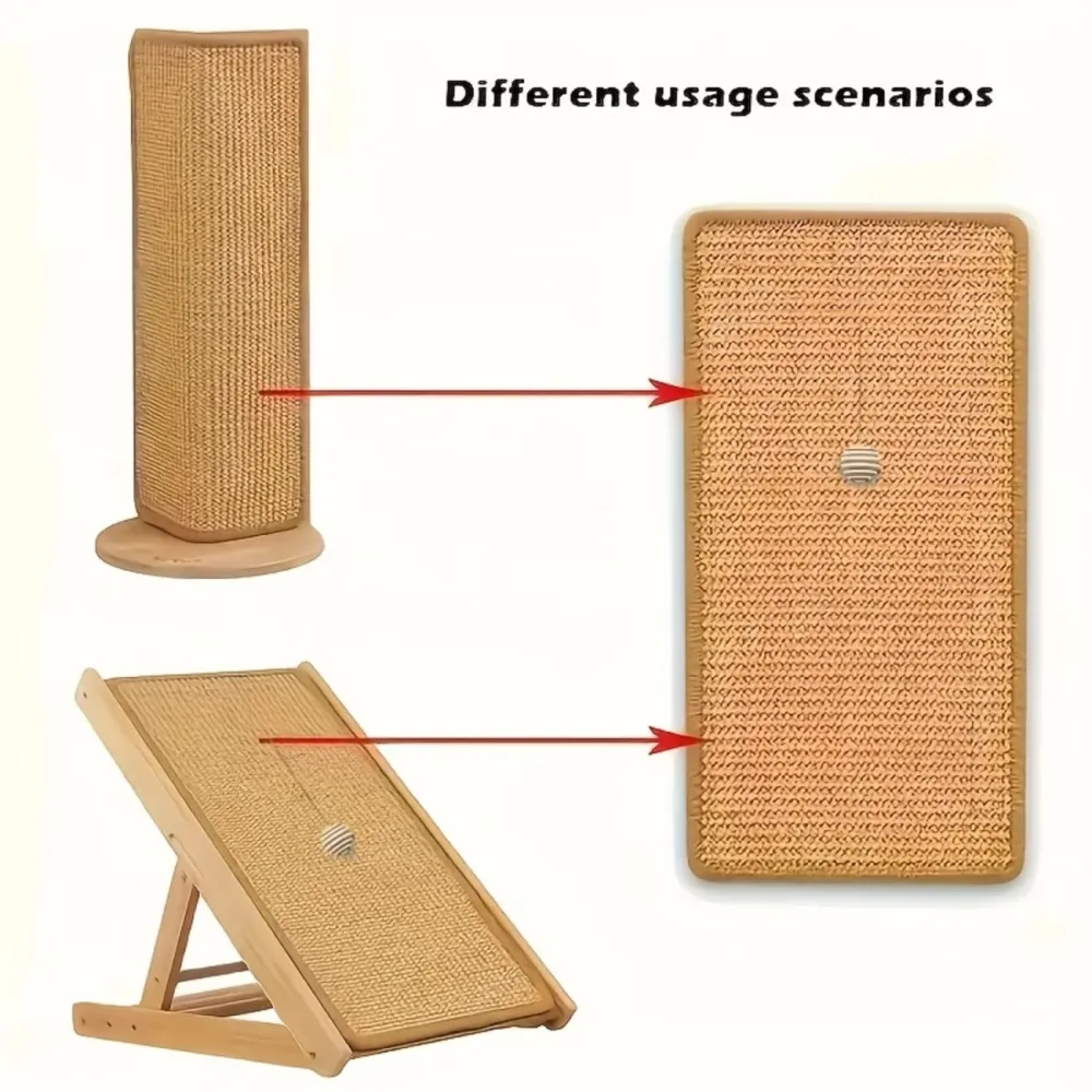 Space-Saving Cat Scratcher