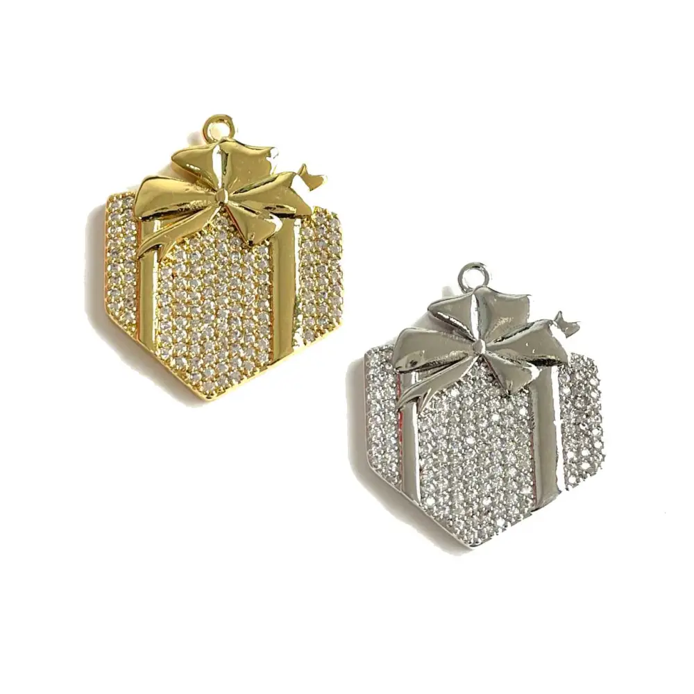 Refined Clean Form Hanging Charm