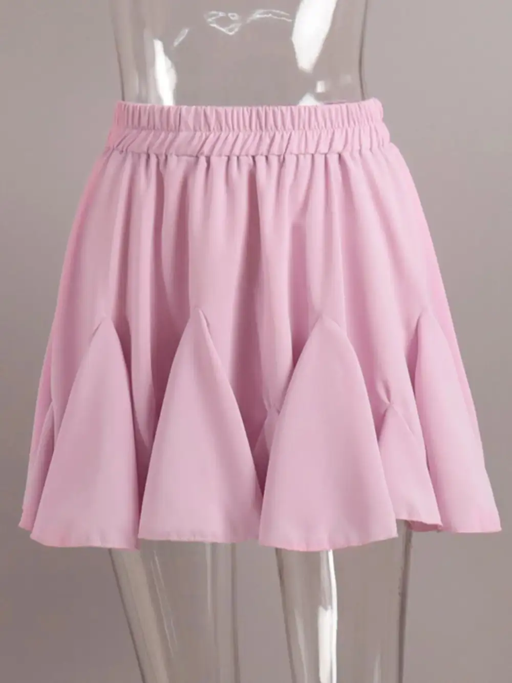 Sequin Elastic Waist Skirt
