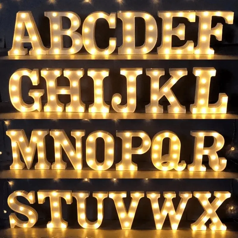 Marquee LED Alphabet Light