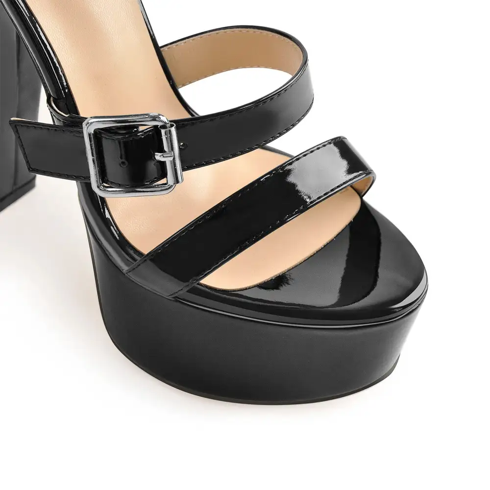 Platform Chunky High Heel Sandals