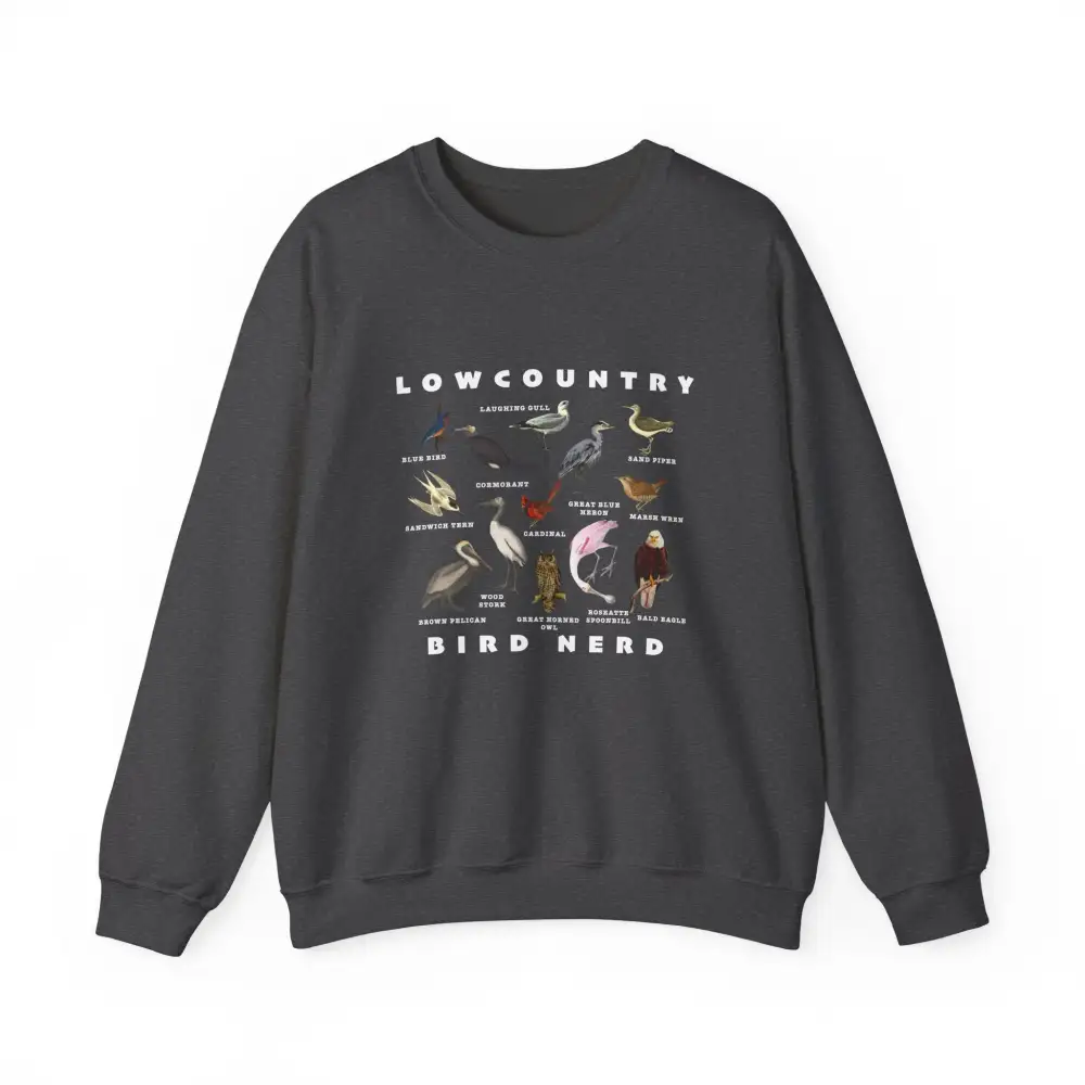 Bird Watcher Graphic Crewneck Sweatshirt