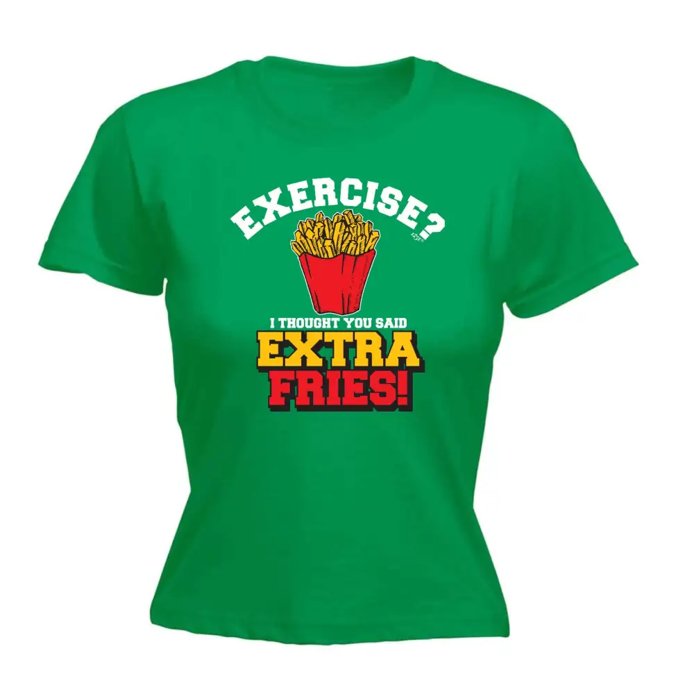 Fries Graphic Fitted Tee