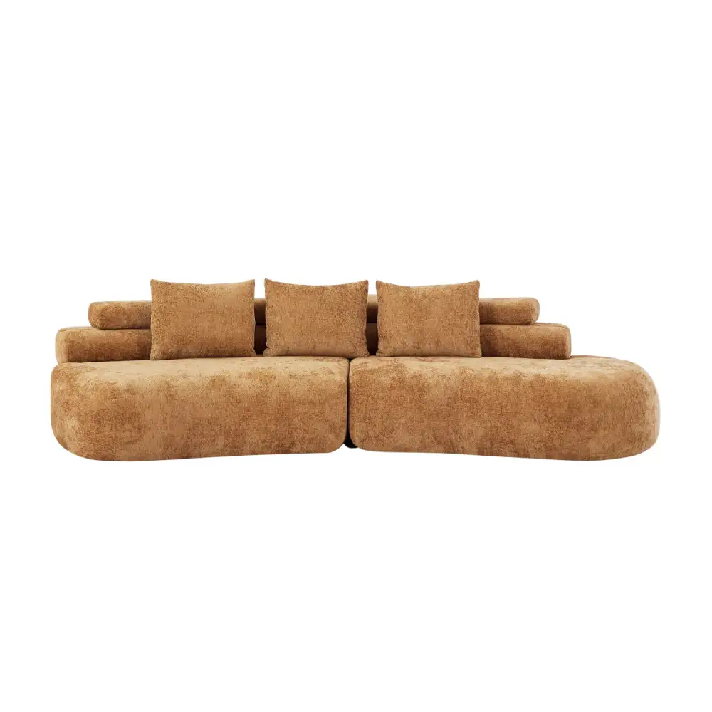 Contemporary Sectional Curved Sectional Sofa
