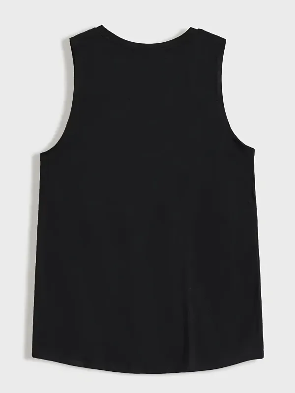 Corgi No Fluffs Given Print Tank Top