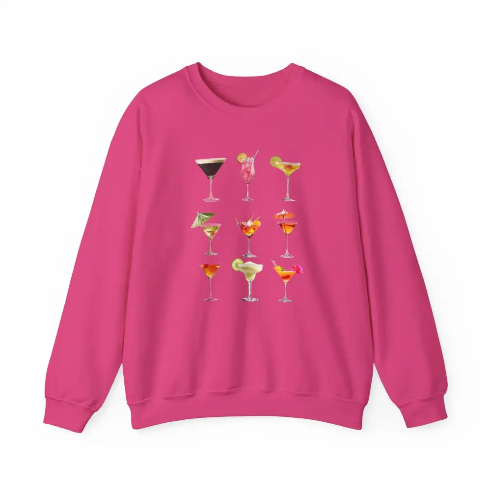 Cocktail Lineup Graphic Sweatshirt