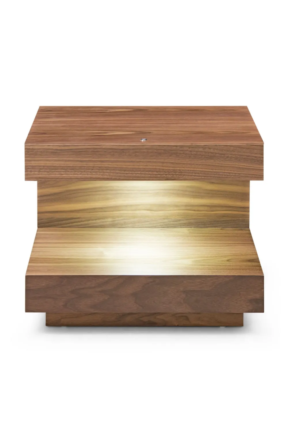 C-Shaped LED Nightstand