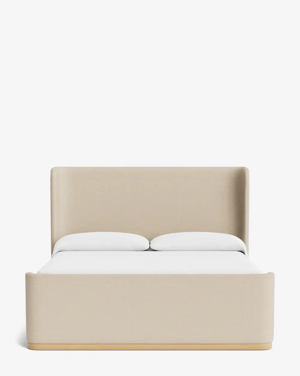 Upholstered Wood Bed