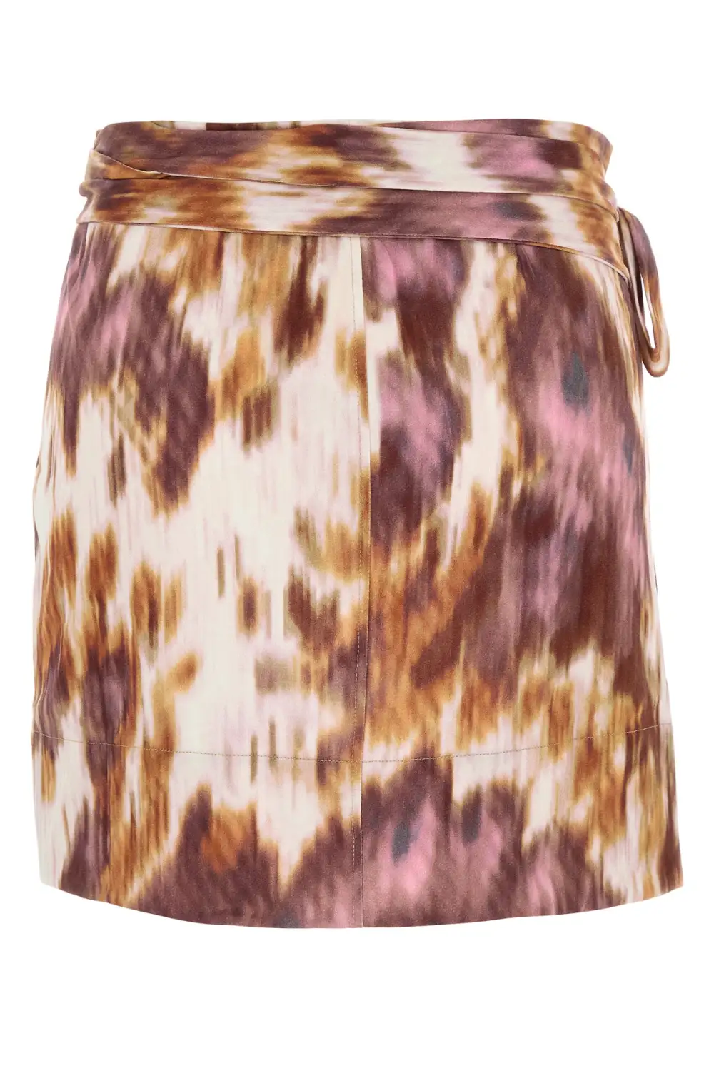 Mini Printed Cotton Skirt