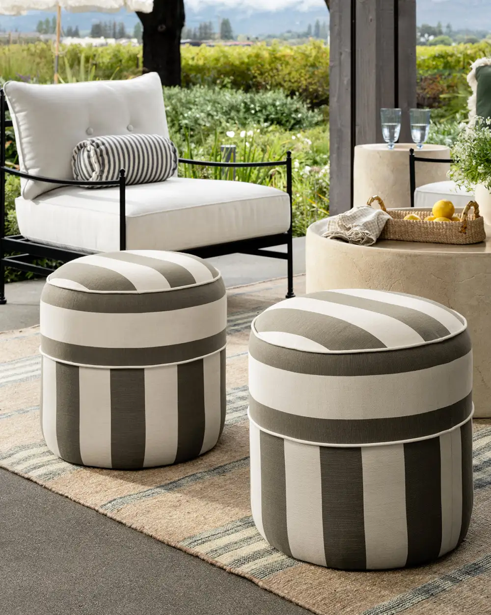Everyday Outdoor Ottoman