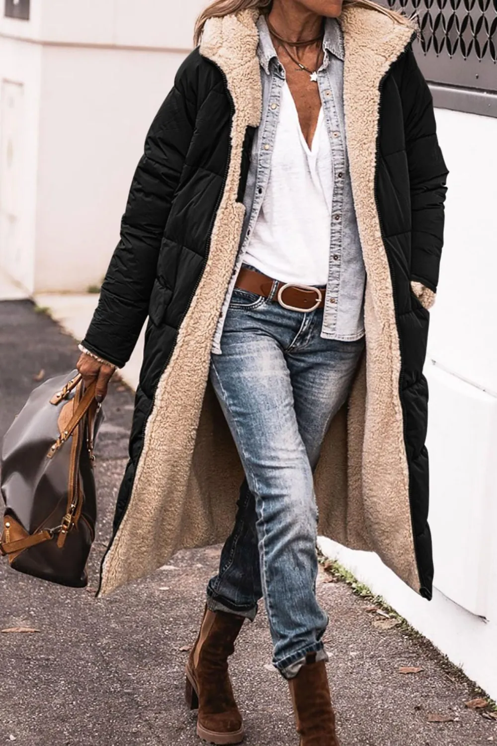 Textured Comfortable Coat