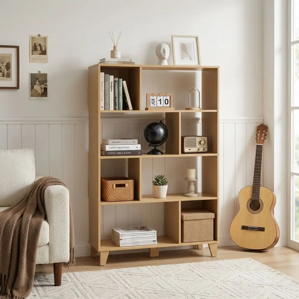 Flexible Contemporary Open Bookshelf