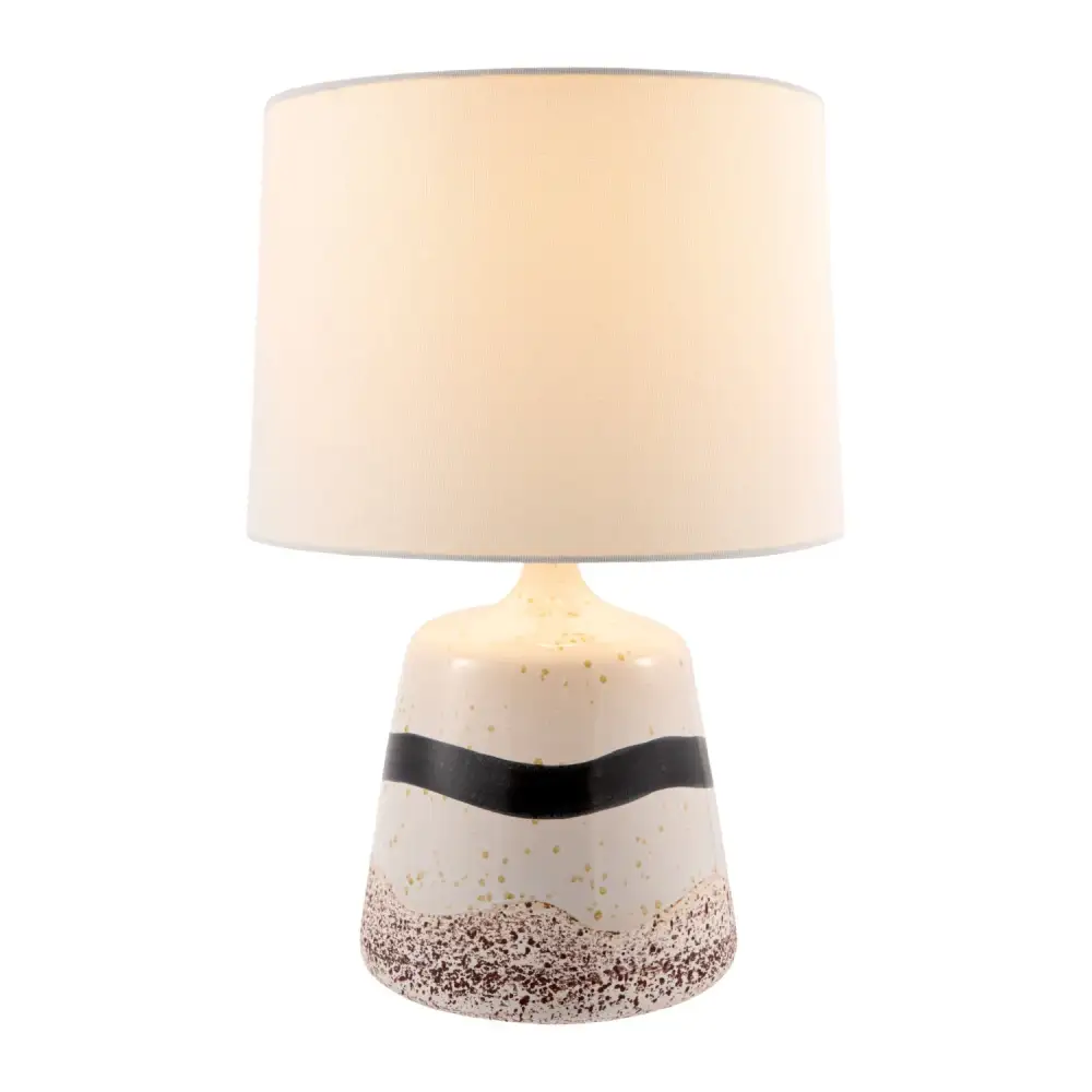 Speckled Ceramic Table Lamp