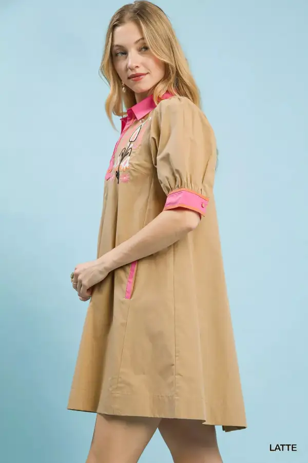 Tunic Cotton Casual Dress