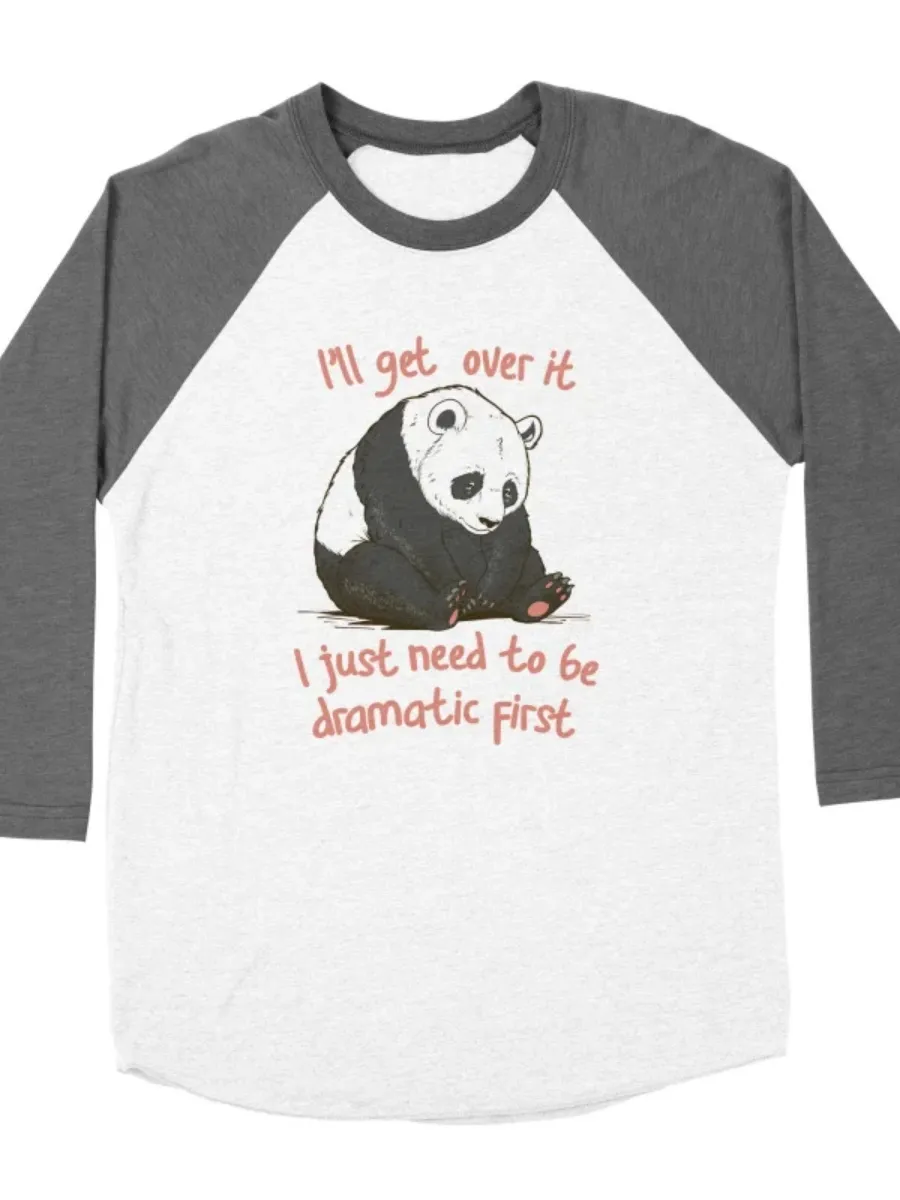 Panda Quote Print Tee