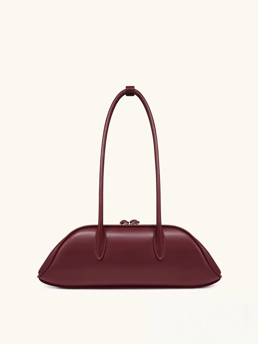 Liliana Bowling-Style Underarm Baguette Bag