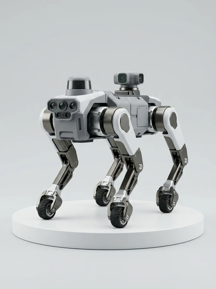 Cybernetic-Design Electronic Robot Dog for Technology Collections