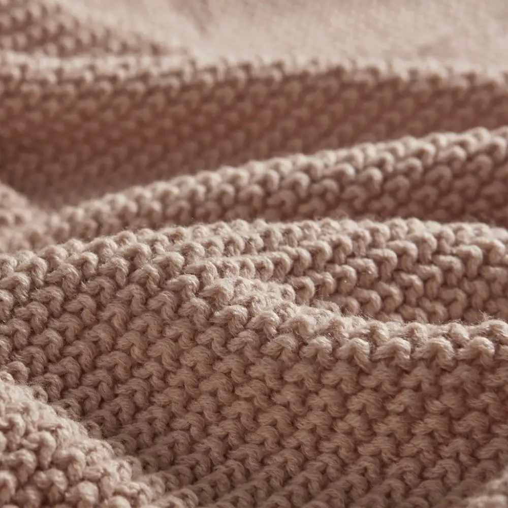 Classic Cable Knit Throw Blanket